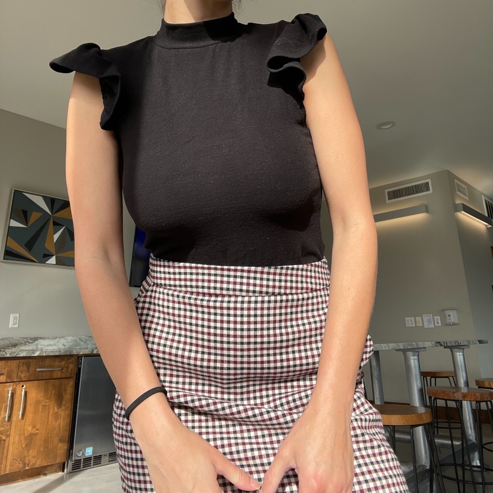 Bodysuit keyhole blouse
